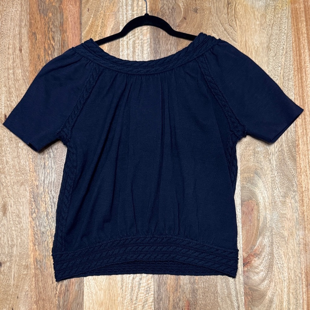 CAbi Tightrope Top Short Sleeve